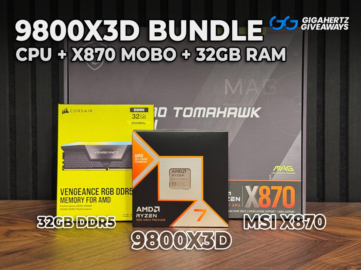 9800X3D CPU Upgrade Bundle #4