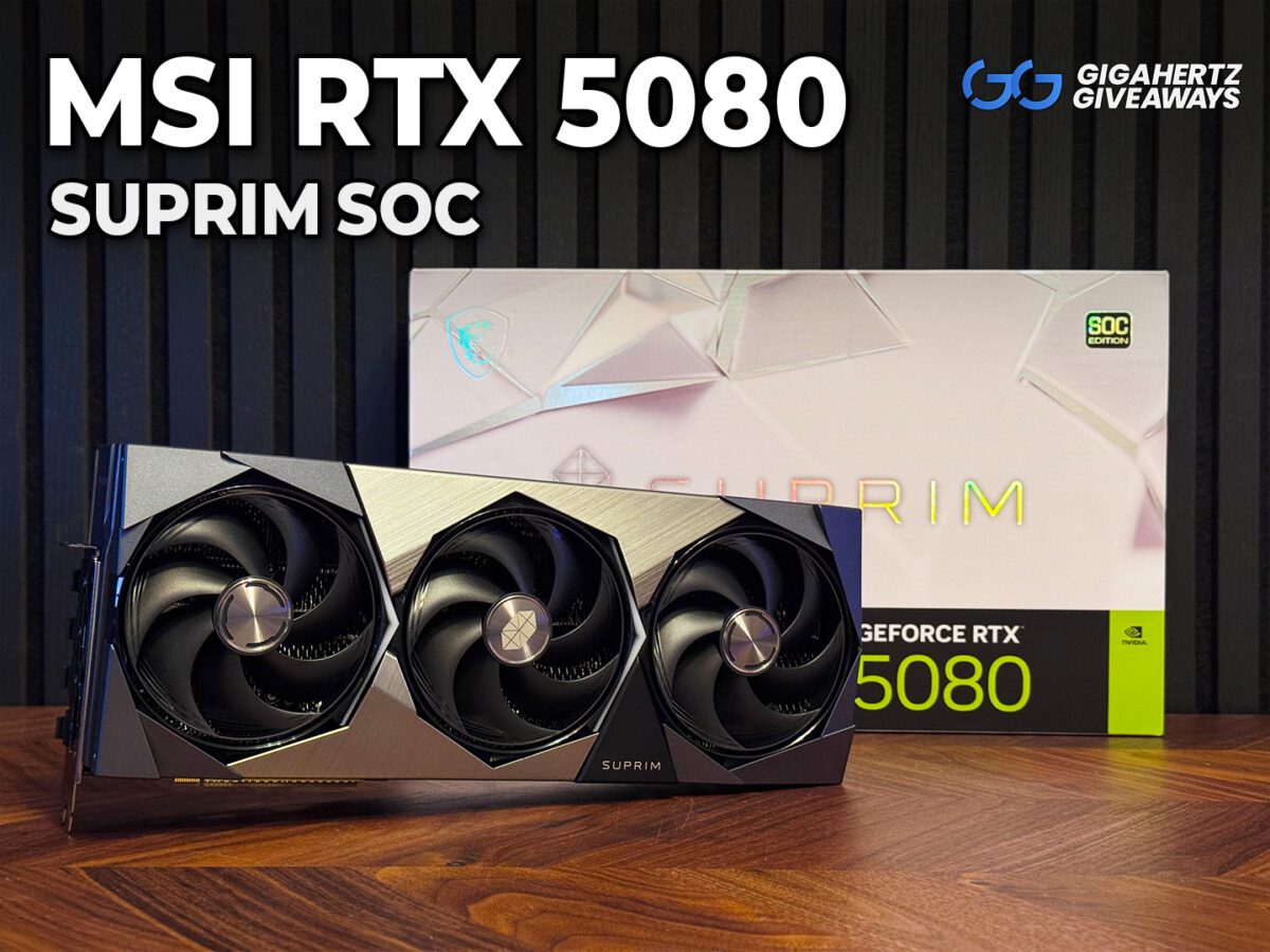 MSI | RTX 5080 SUPRIM SOC