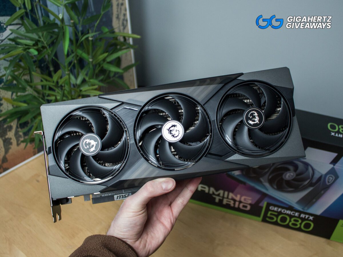 MSI | RTX 5080 GAMING TRIO OC - Image 2
