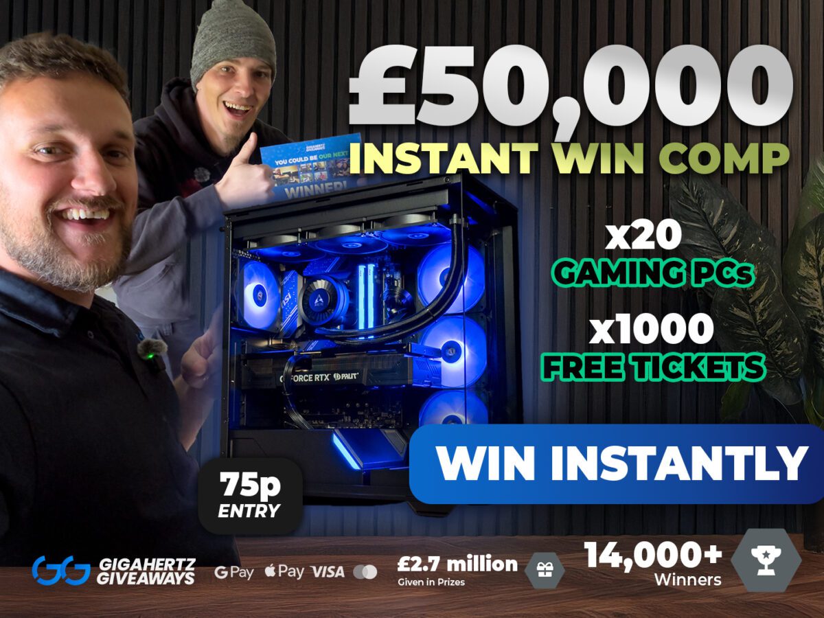 £50,000 | PC Instant Win Comp