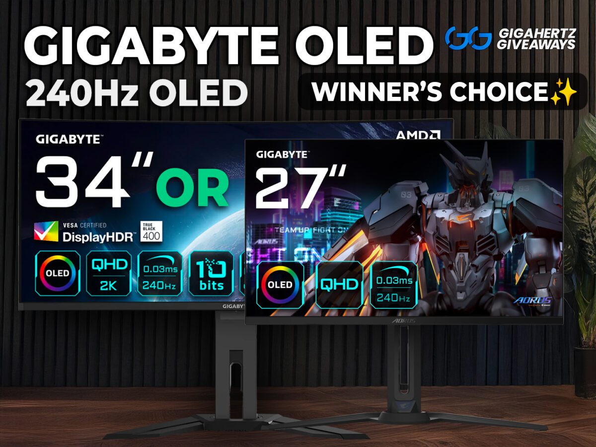 Gigabyte | 27" or 34" OLED 240Hz Monitor