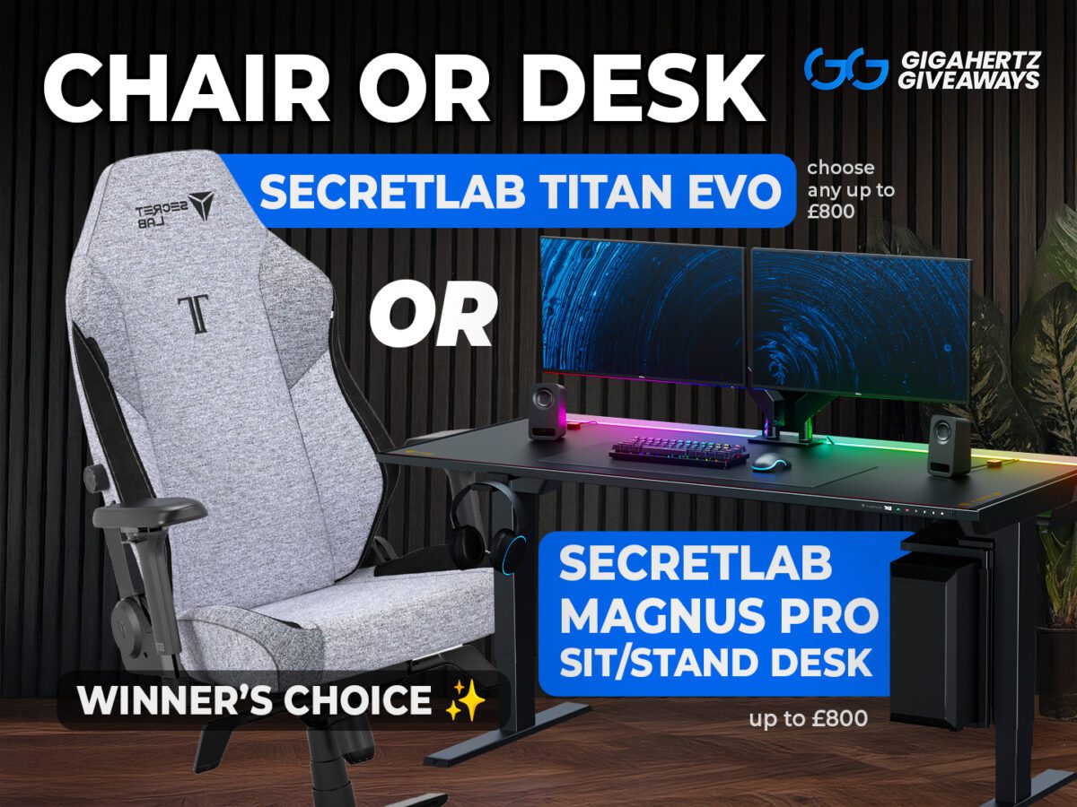 Secretlab | TITAN Evo Chair or MAGNUS Pro Desk