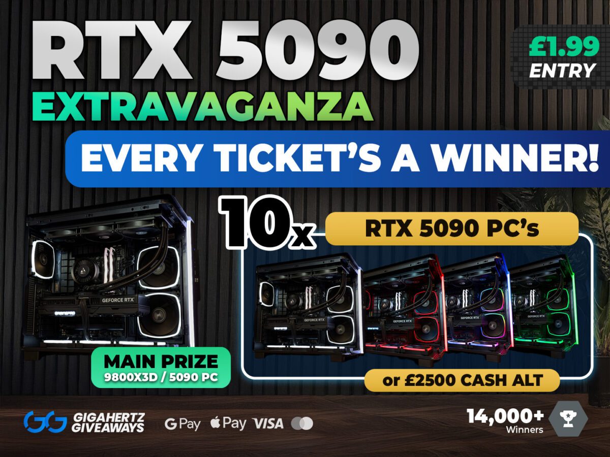RTX5090 Extravaganza | EVERY TICKETS A WINNER