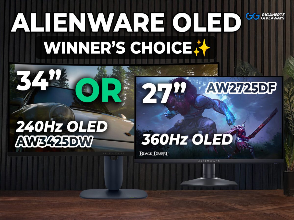 Alienware | 27" 360Hz or 34" 240Hz OLED