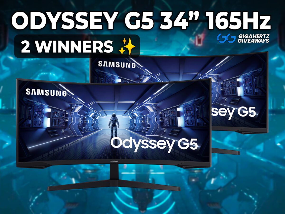 Samsung G5 34" | 2 Winners