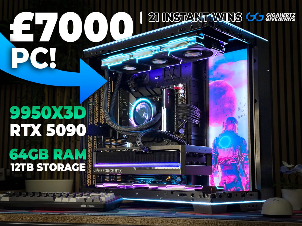 £7000 Gaming PC!! | 9950X3D/ 5090 + 21 InstaWins