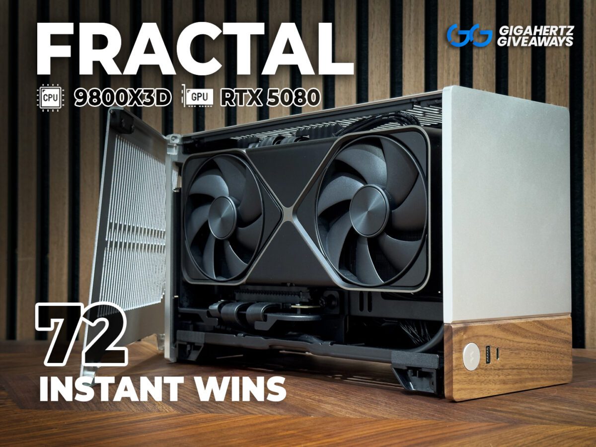 Fractal | 5080 Gaming PC + 72 Insta Wins