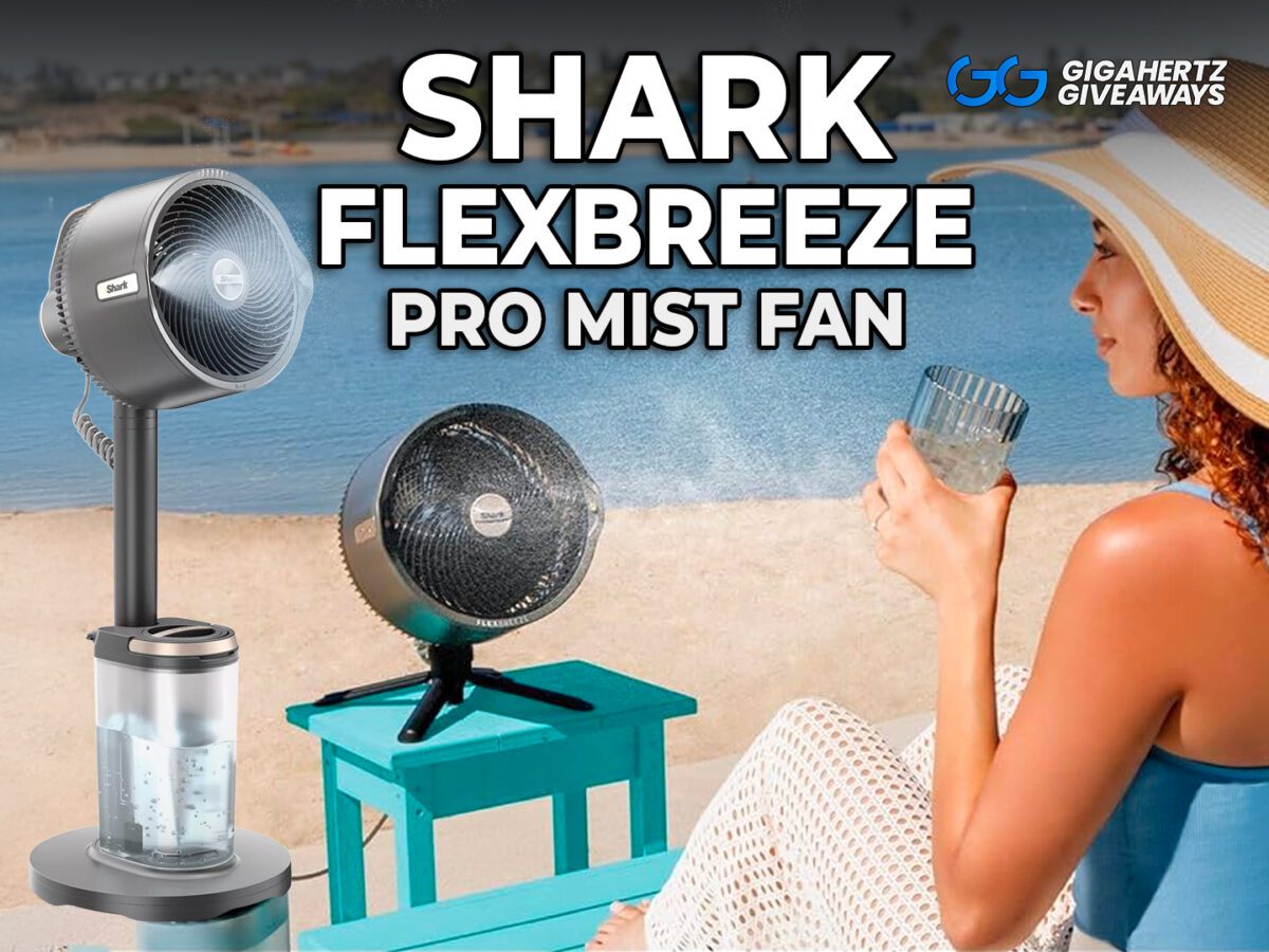 Shark | FlexBreeze Pro Mist Fan
