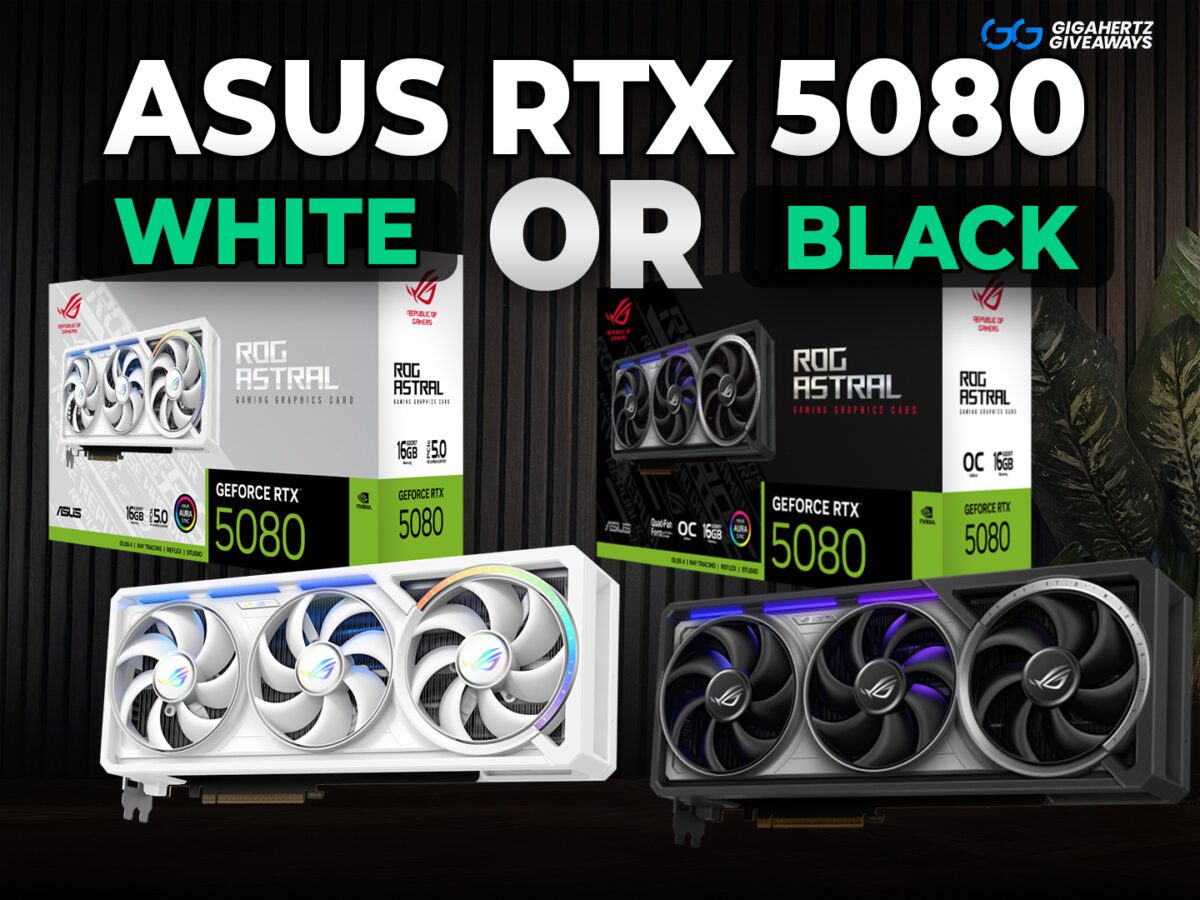 RTX 5080 ROG ASTRAL | White or Black