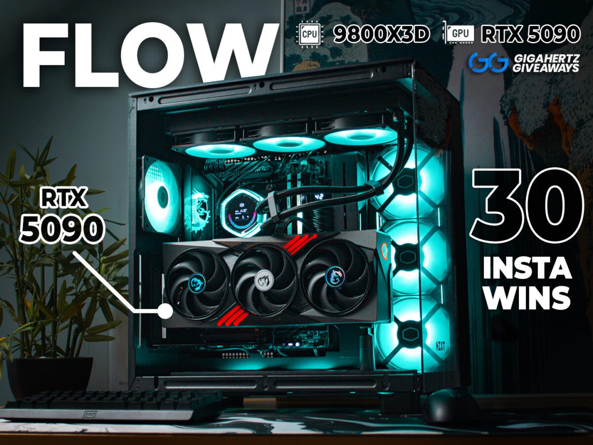 Flow | £4000 5090 Gaming PC + 30 InstaWins