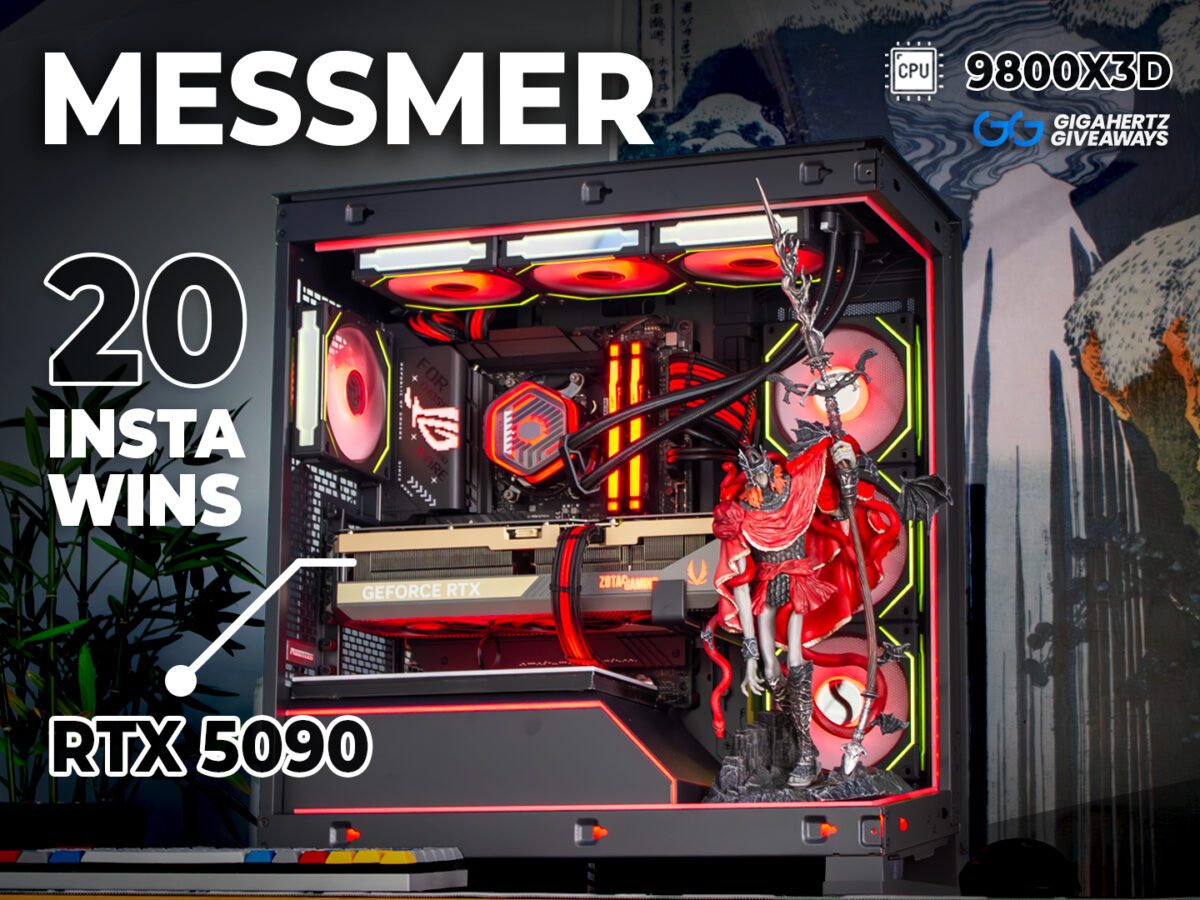 Messmer | 5090 Gaming PC + 20 £500 Cash Wins