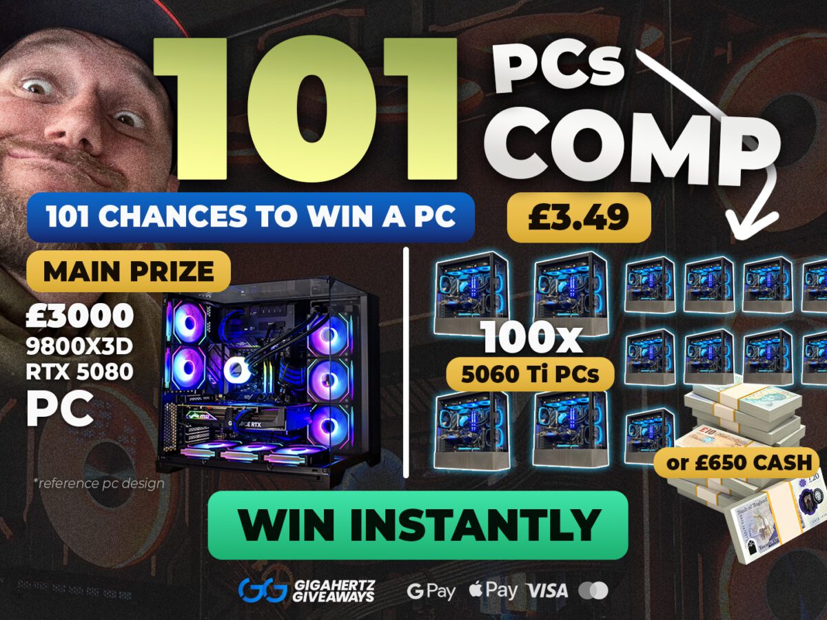 101x Gaming PCs | WIN INSTANTLY