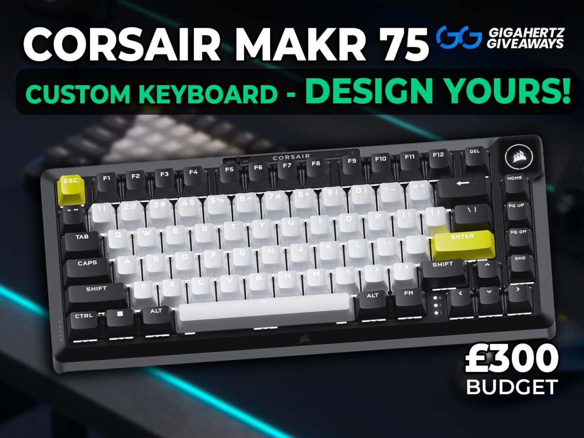 Corsair MAKR 75% Keyboard | Design yours upto £300!