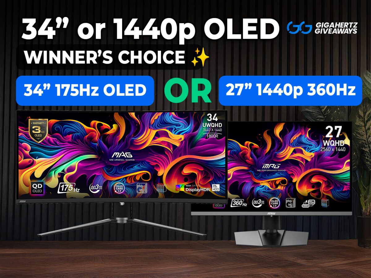 MSI OLED | 34" 240Hz or 27" 360Hz