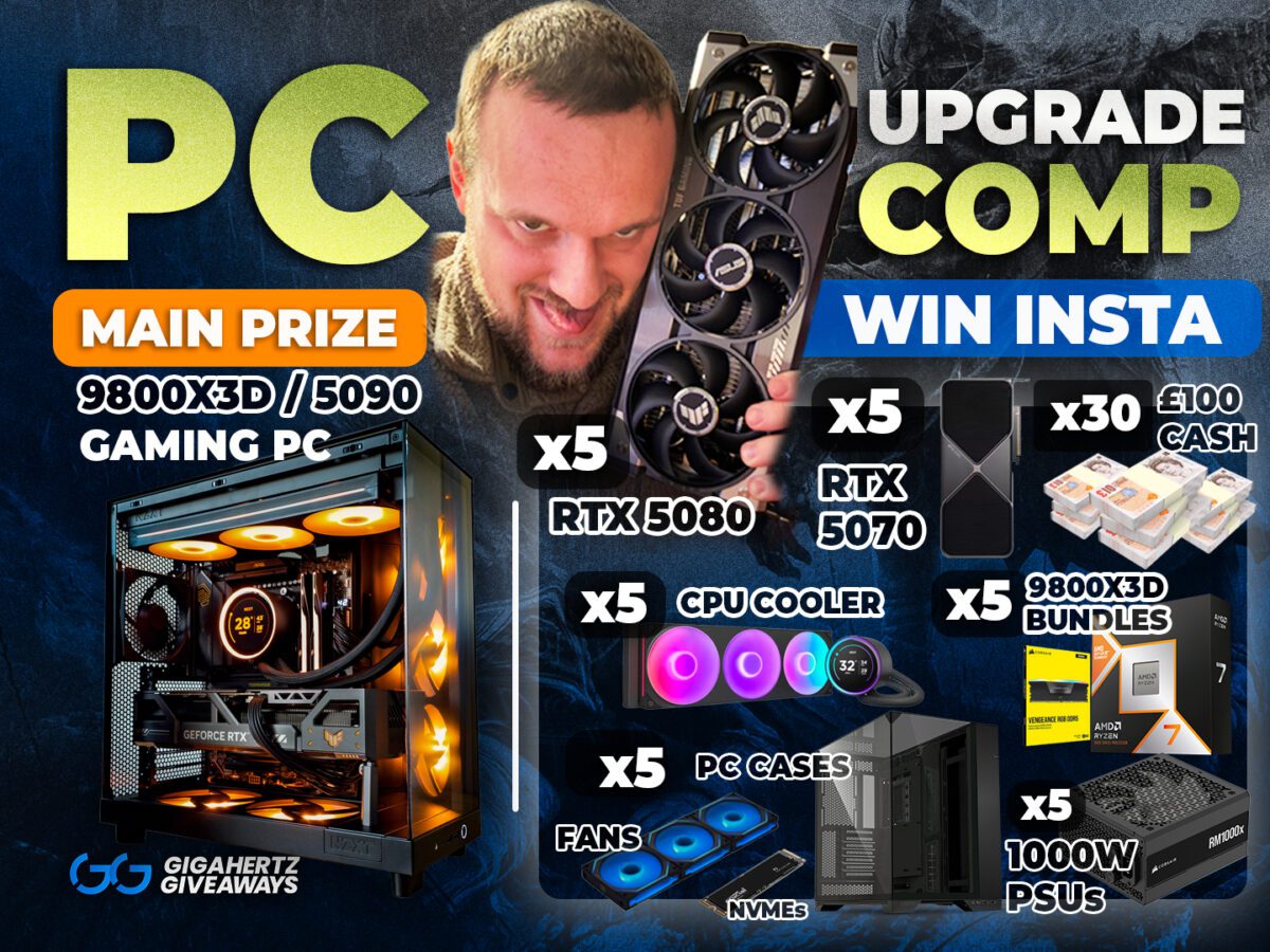 PC Upgrade Comp | £21,000 OF PRIZES TO WIN