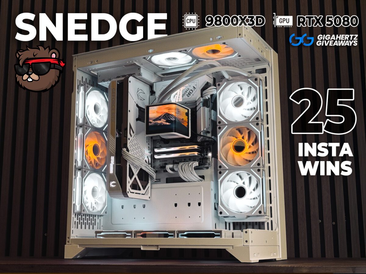 Snedgie | 9800X3D / 5080 PC + 25 InstaWins