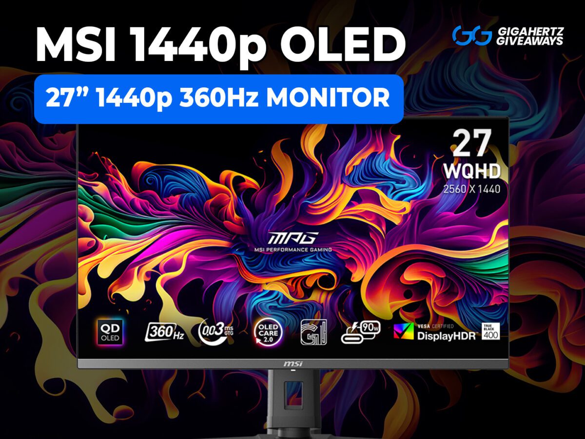 MSI | 27" 360Hz 1440p OLED Gaming Monitor