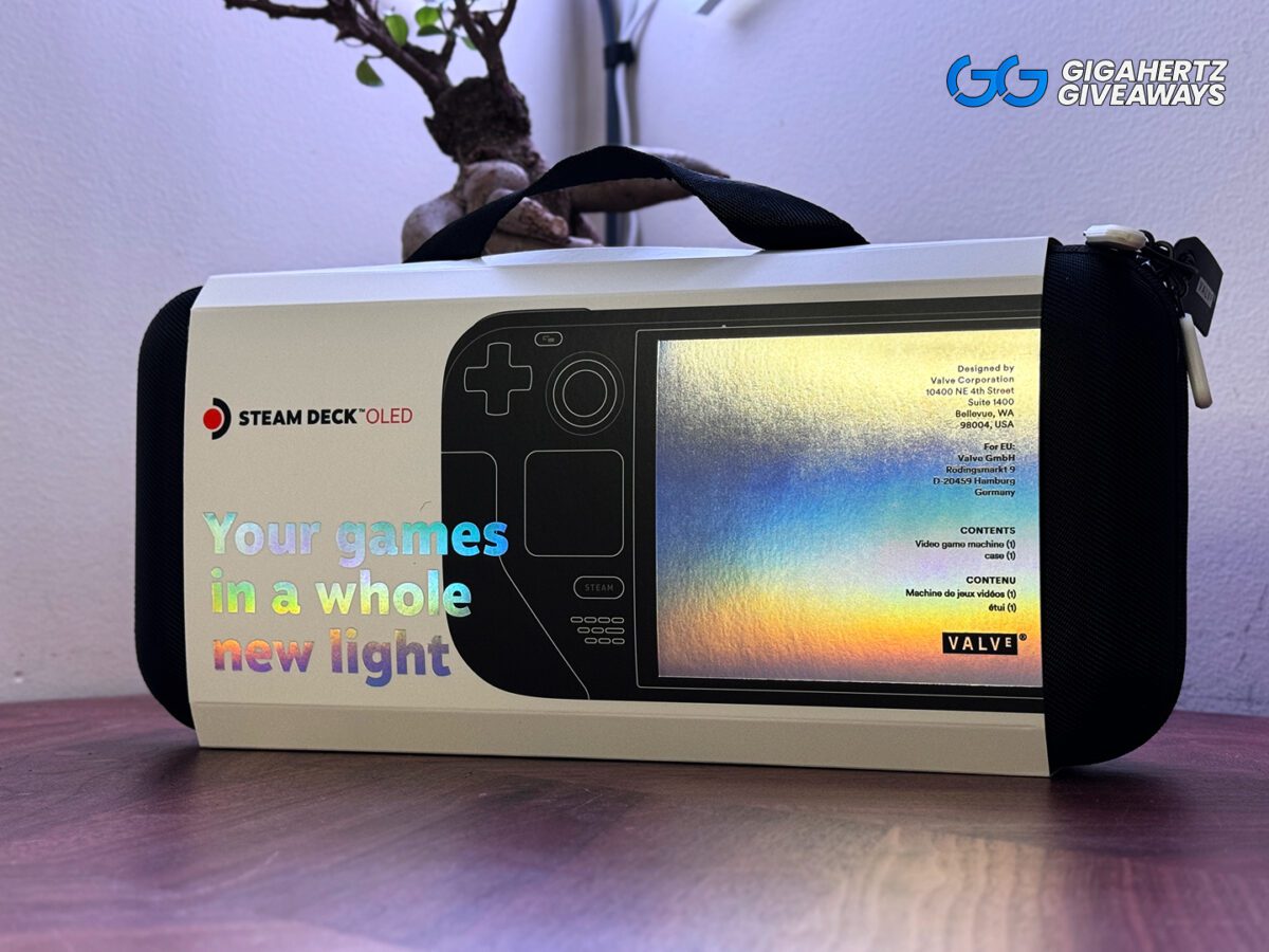 Steam Deck OLED 1TB - Gigahertz Giveaways