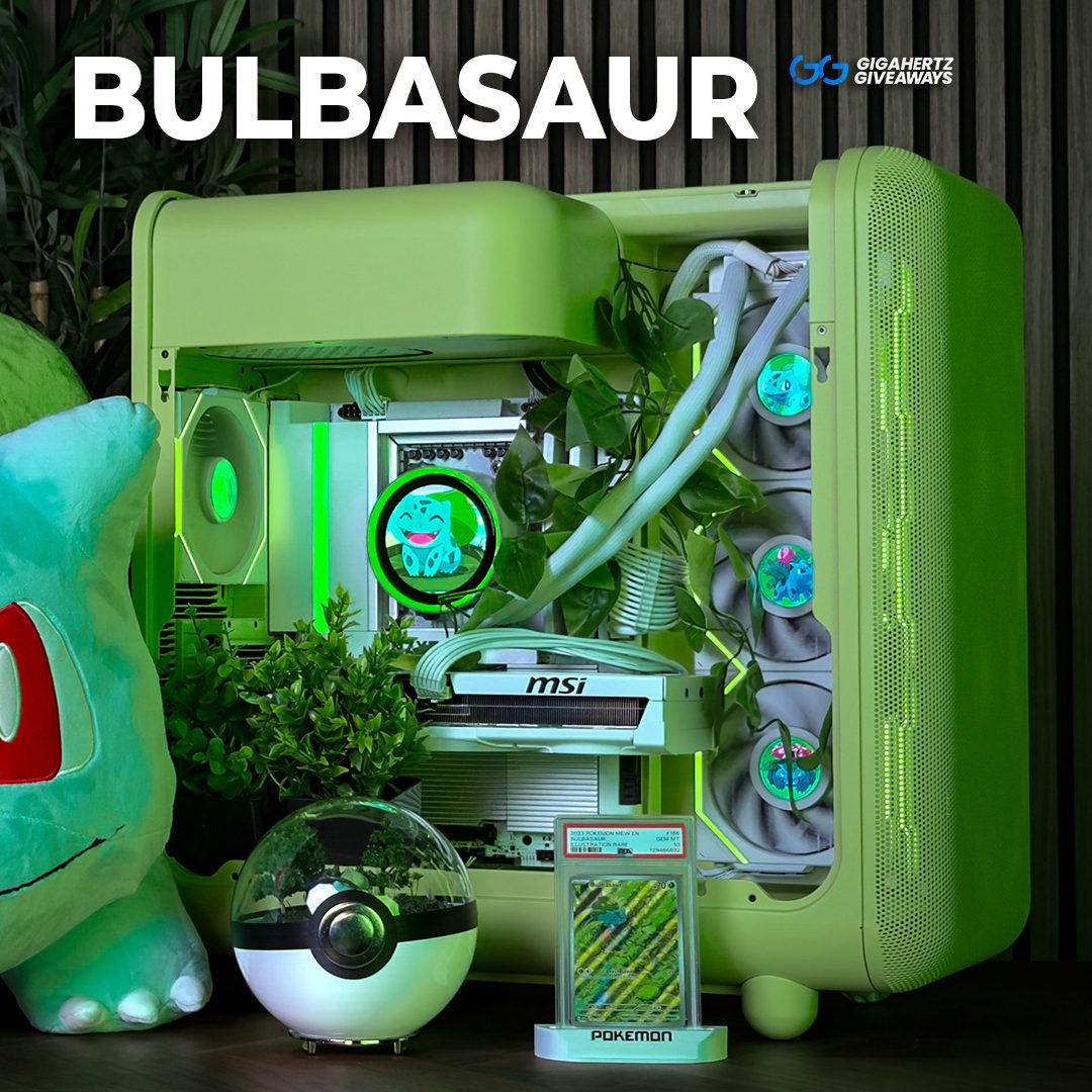 Bulbasaur | 9850X3D / RTX 5080 PC + 15 InstaWins